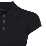 Polo a coste FXZ41Z JFMHGN0000 DOLCE & GABBANA 