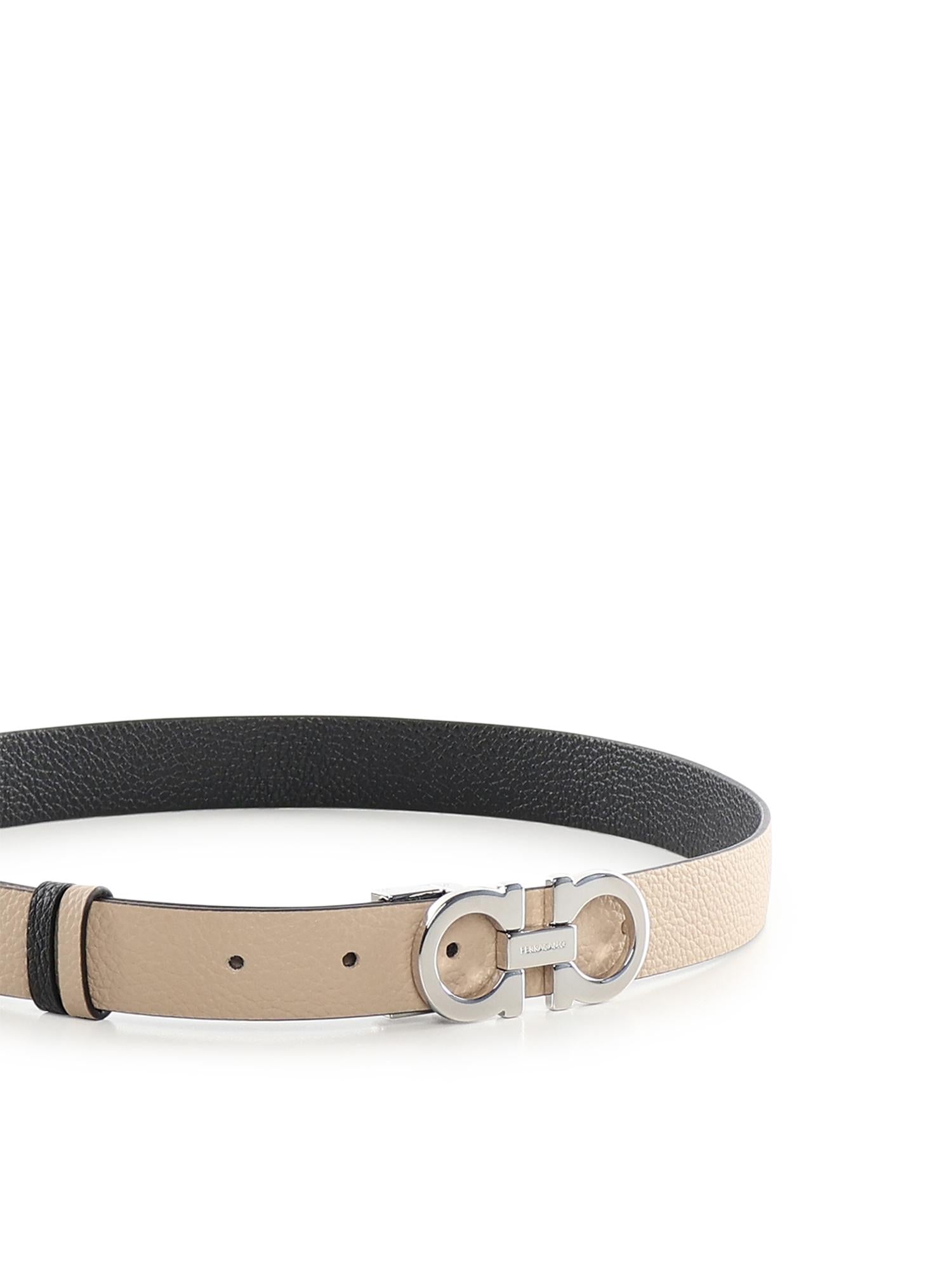 Cintura Gancini in pelle 23A565 615288408 FERRAGAMO 