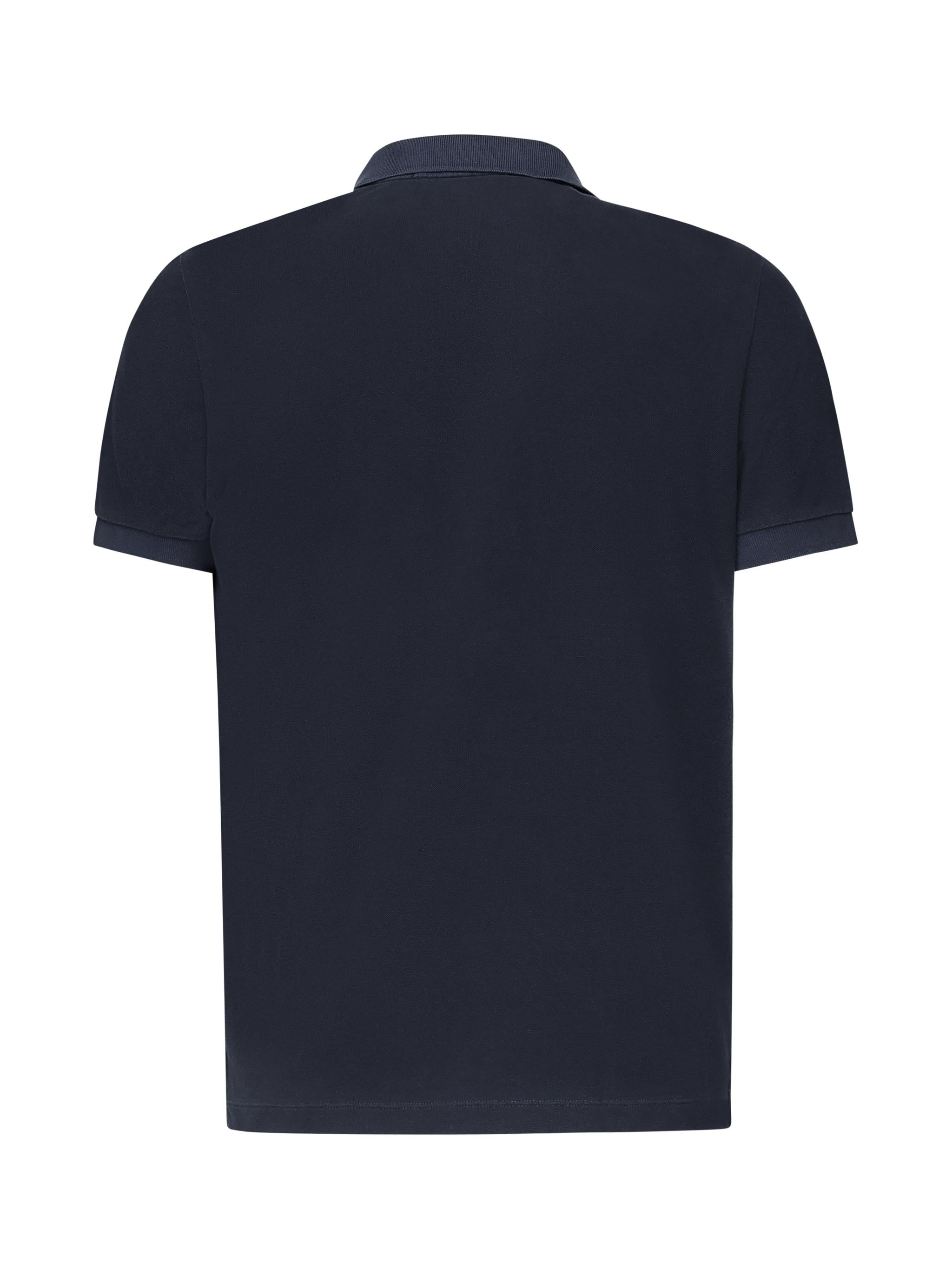 Polo in piqué stretch con patch logo K1S1522002SC S0067V0028 STONE ISLAND 