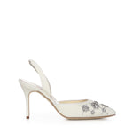 Décolleté Ralyne in crepe de chine 4252060 1205 MANOLO BLAHNIK 