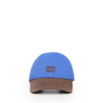 Cappello da baseball in drill 5HC369 2CWCF0IX2 MIU MIU 