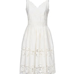 Abito midi in cotone con ricami F6C3QZ FGMFEW0111 DOLCE & GABBANA 