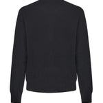 Pullover in lana con logo GXX01Z JDVDEN0000 DOLCE & GABBANA 