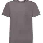 T-shirt in jersey di cotone con taschino T45101 47 SUN 68 