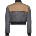 Blouson in velour con zip ML1413 18ZMF0LPX MIU MIU 