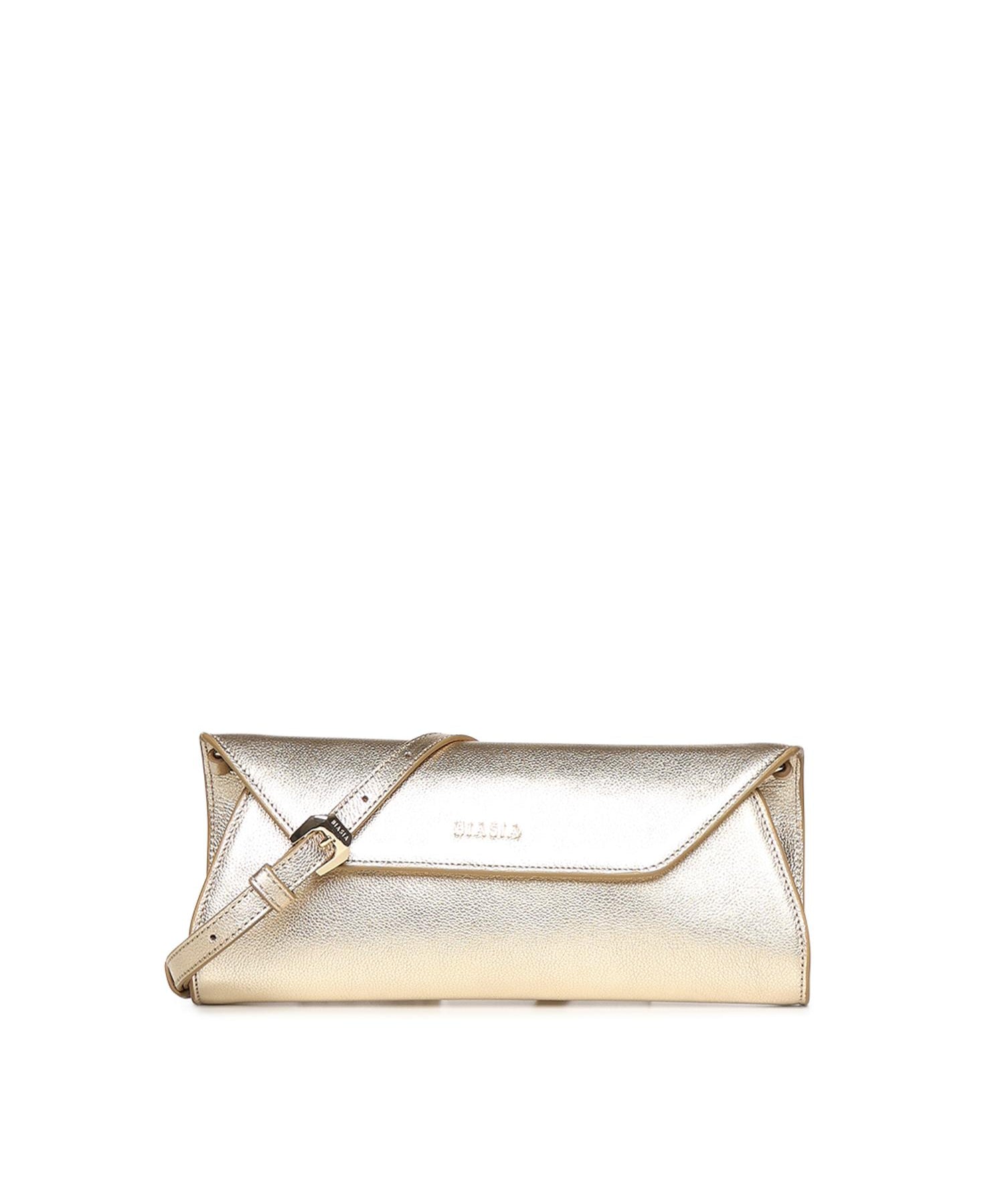 Clutch con logo in pelle BIBP9PE01M 019 BIASIA 