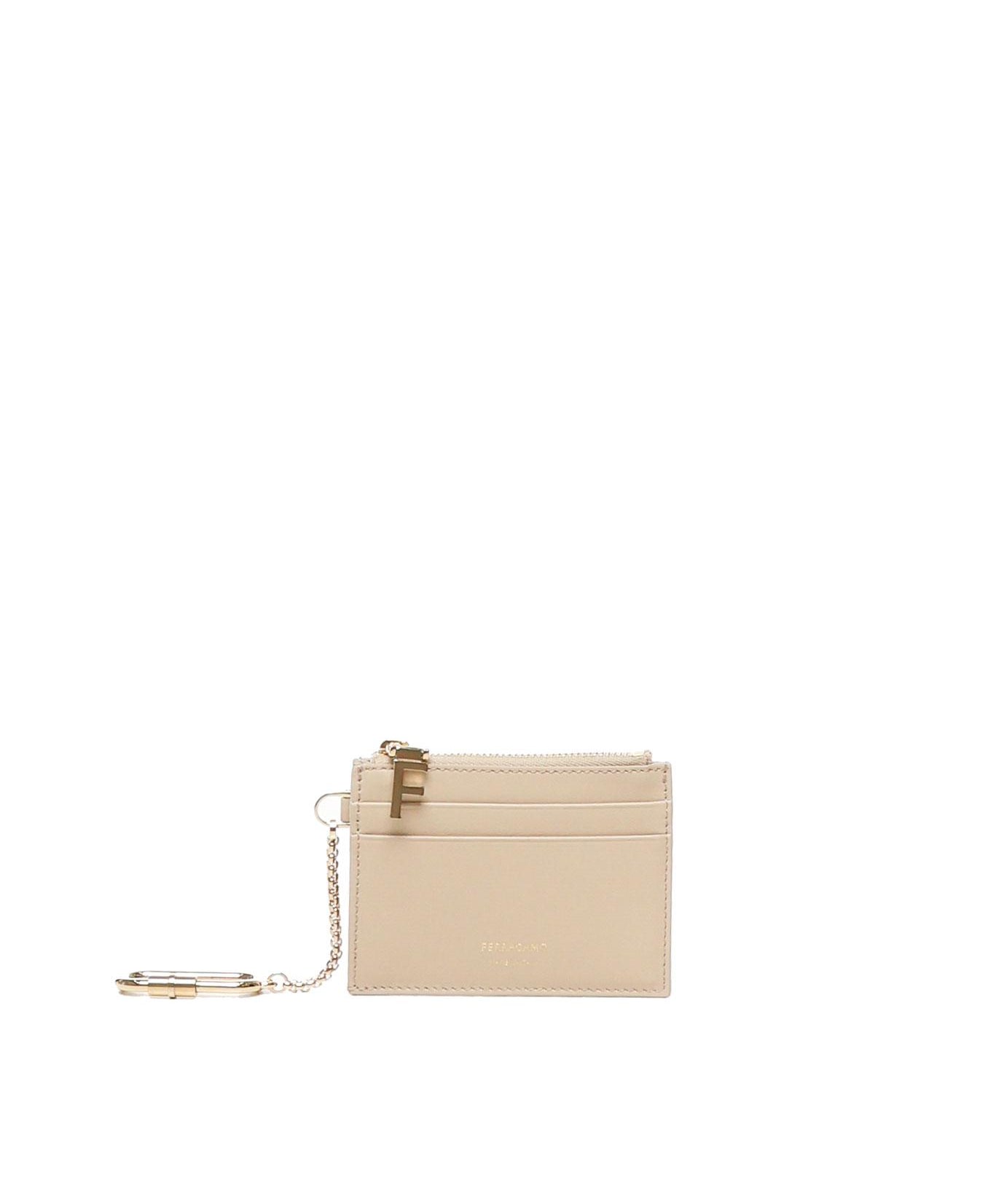 Portacarte con portachiavi<BR/> 220868 779950008 FERRAGAMO 