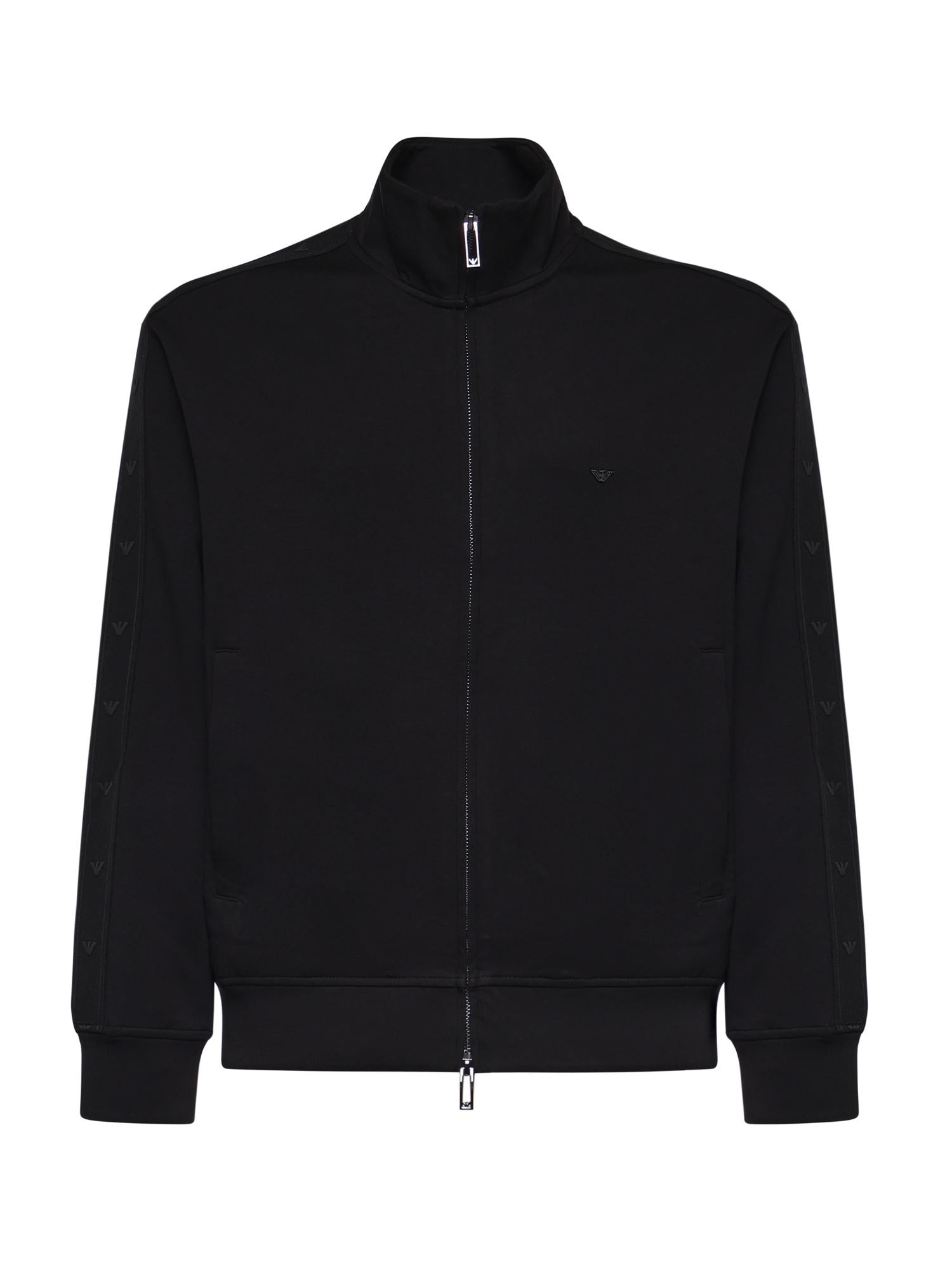 Felpa in double jersey con logo EM005222 AF10013UC001 EMPORIO ARMANI 