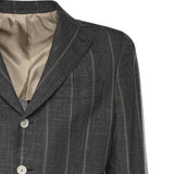 Abito monopetto gessato M75ABUD01TES0M091 22 ELEVENTY 