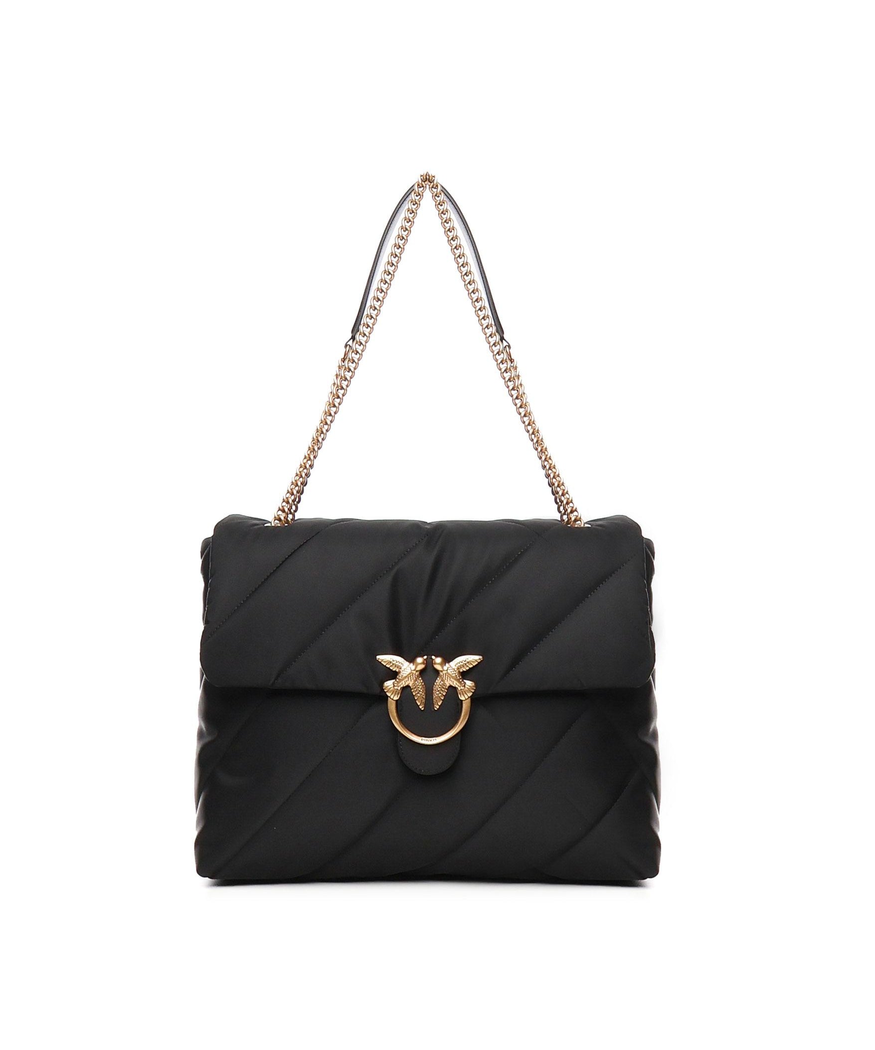 Borsa grande trapuntata Love Bag tessuto riciclato 103347 A05FZ99Q PINKO 
