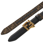 Cintura FF in pelle 8C0686 ANH7F1L2J FENDI 