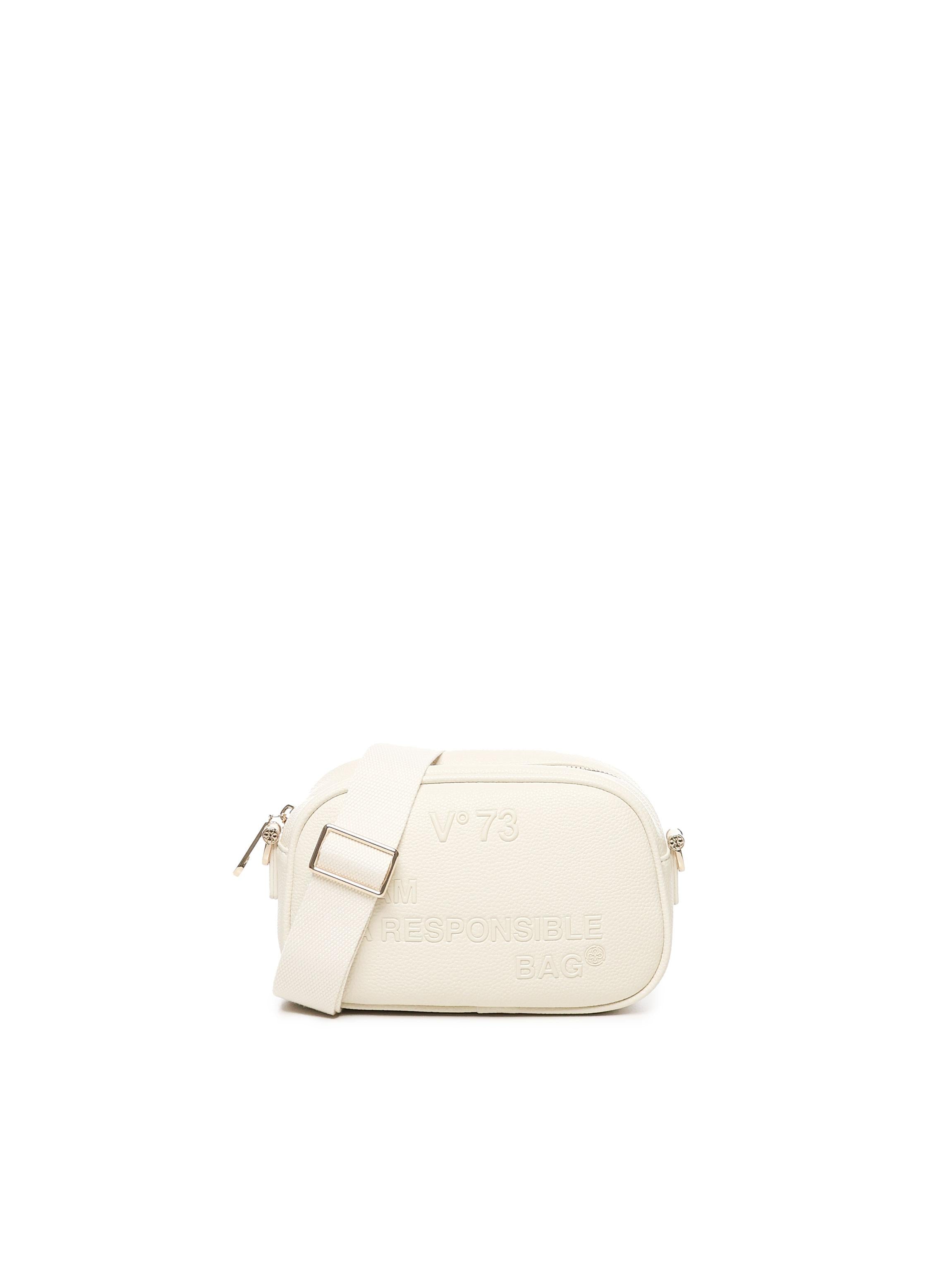 Borsa a tracolla Resposability Now<BR/> 73BS8F304 RESPONSIBILITY NOWOFF WHITE V° 73 