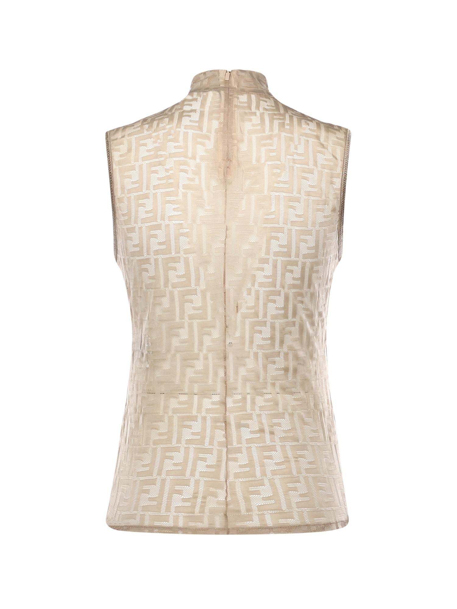 Top FF Jacquard FS9763 AW8KF1UKB FENDI 