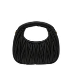 Borsa hobo Wander in nappa matelassé 5BC125 AN88F0002 MIU MIU 