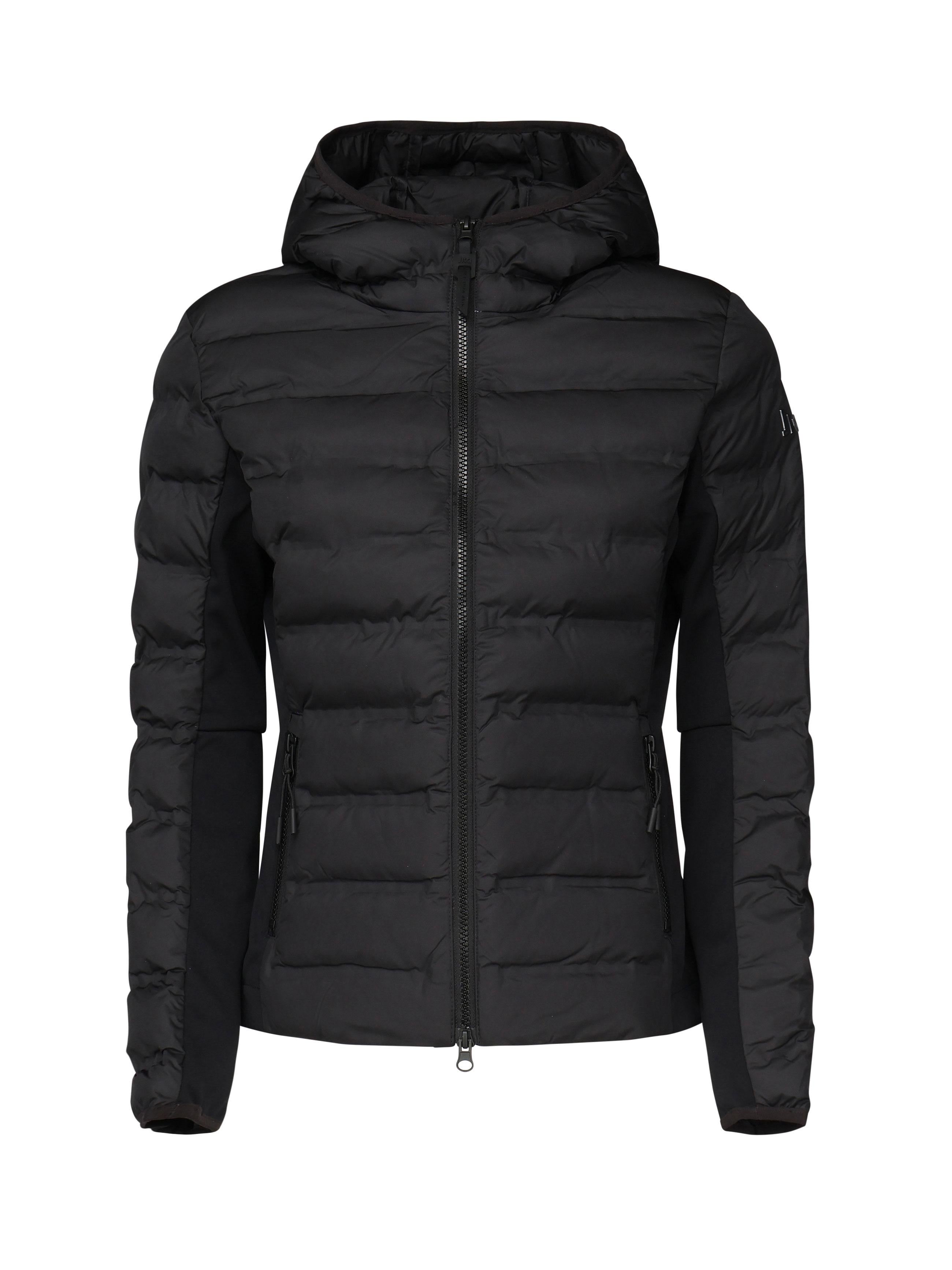 Giubbino con cappuccio JKGC7OW01D J-OFFICE MIXED 23NERO JAKED 
