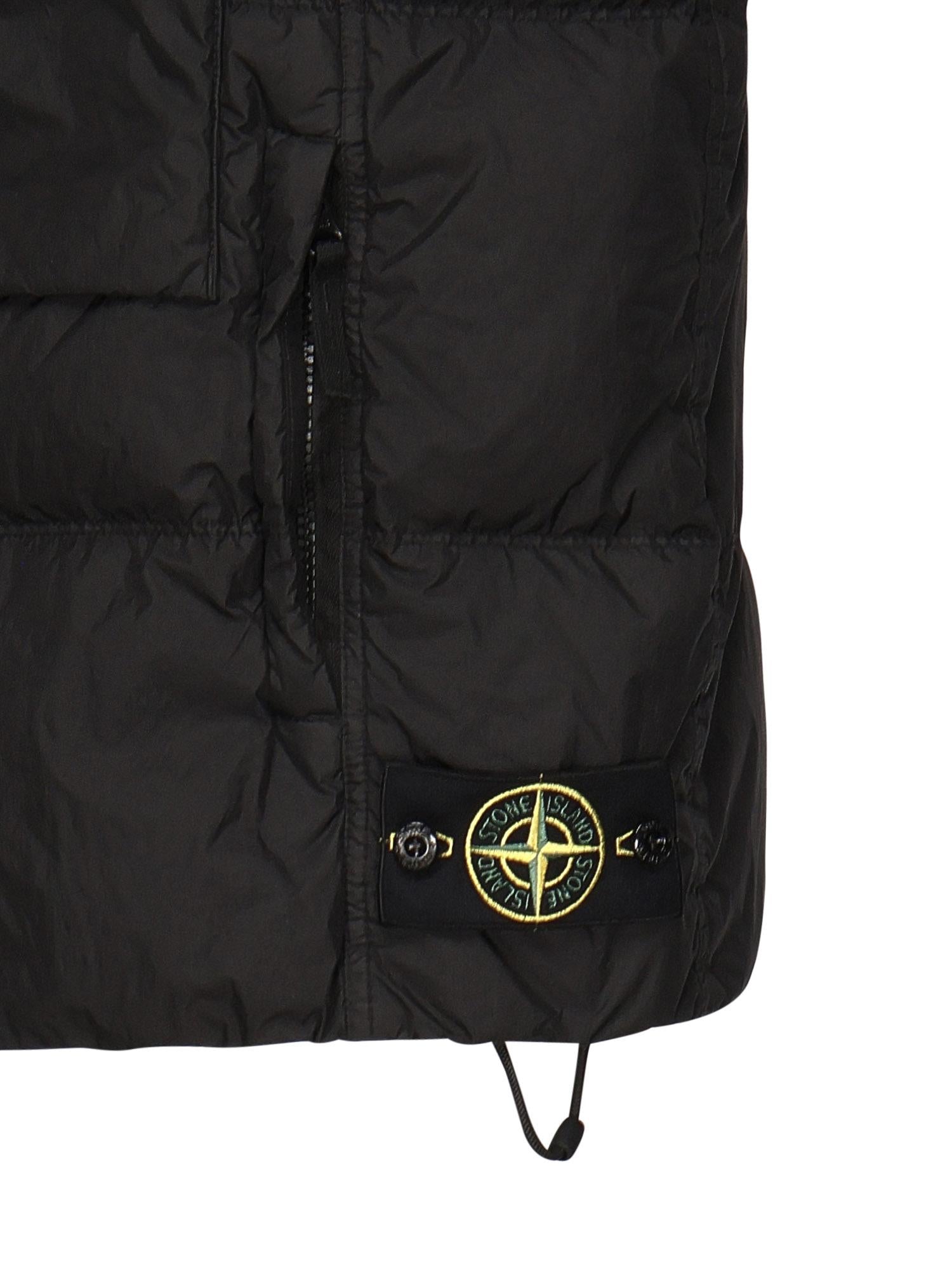 Gilet crinkle reps<BR/> K2S15G100003 S0A23V0029 STONE ISLAND 