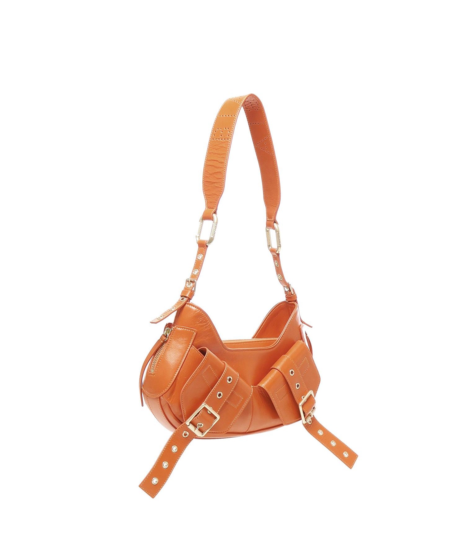 Borsa a spalla Y2K.001 FBBP70001STR -ARANCIO/ORO BIASIA 