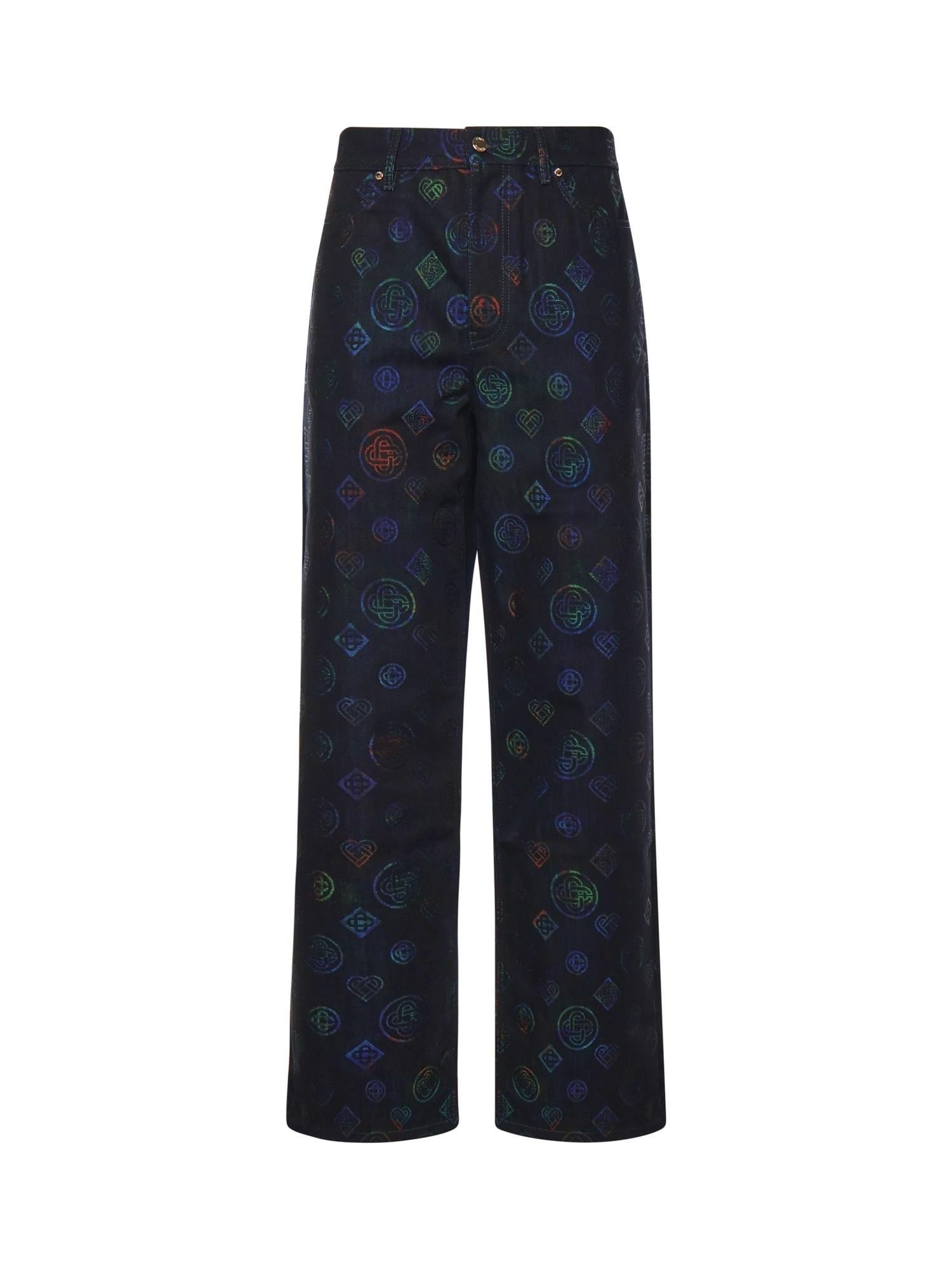Jeans Heatmap in denim MSP26TR384 01 CASABLANCA 