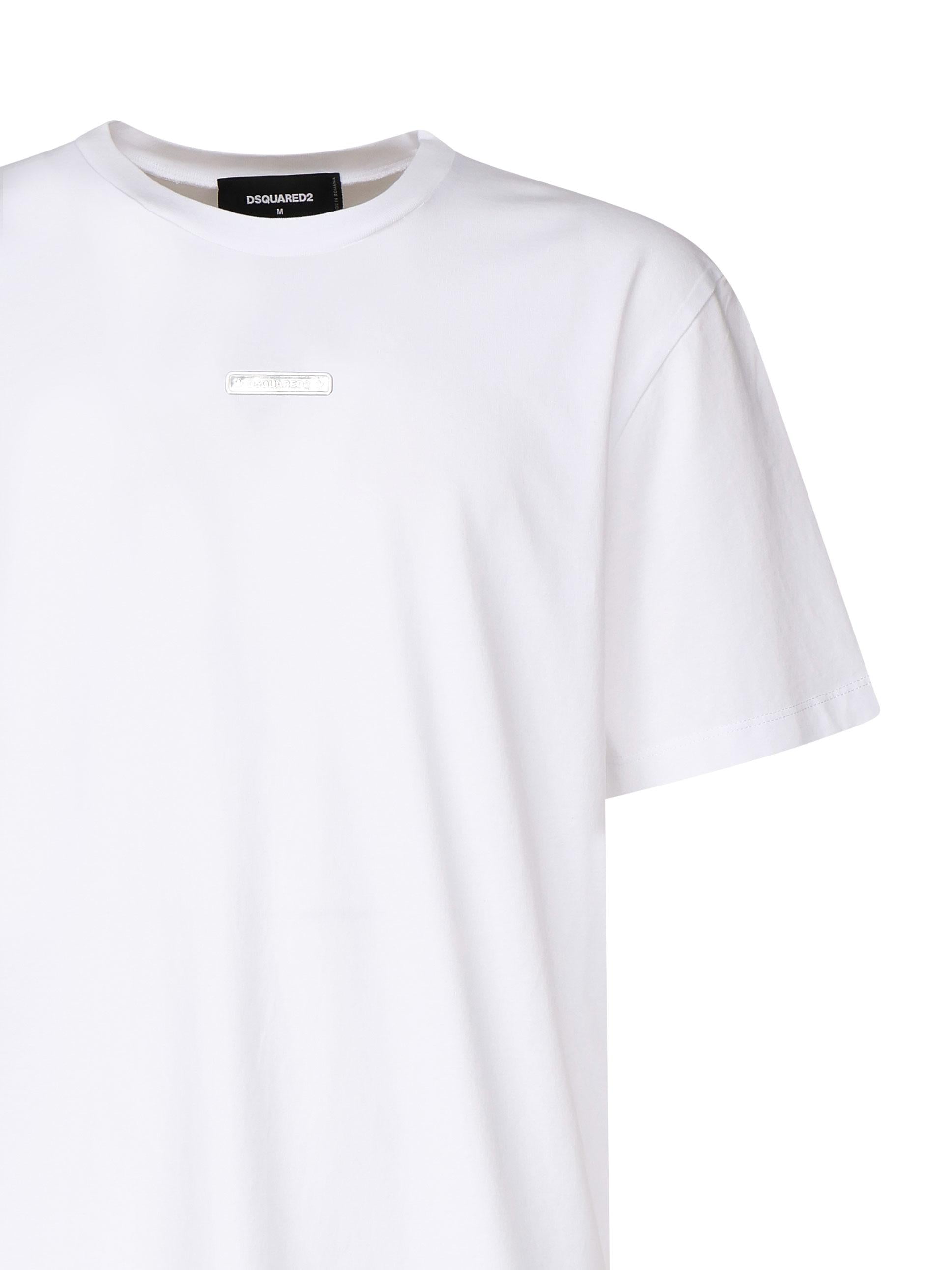 T-shirt in cotone S74GD1398 D20020100 DSQUARED2 