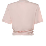 T-shirt cropped con nodo 101426  MAGDA BUTRYM 