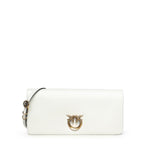 Pochette Love Bag Click Soft Horizontal in pelle 106022 A0QOZ15Q PINKO 
