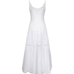 Abito lungo Dafelle 251620 WHITE CHARO RUIZ 