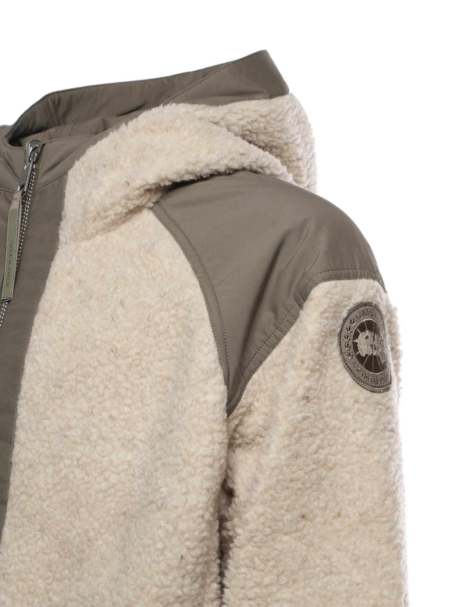 Bomber Alberni in pile reversibile 7067M 9441 CANADA GOOSE 