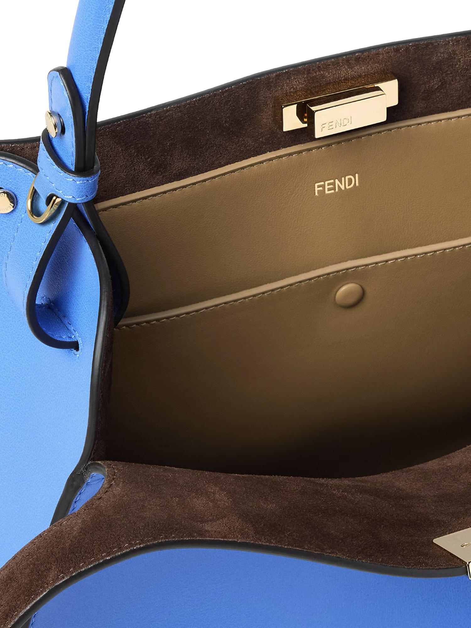 Borsa Fendi Way Medium in pelle e camoscio 8BN368 AWPFF1WM1 FENDI 