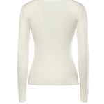 Top Heritage in maglia a costine 126MT0479FI0001 0001 COURREGES 