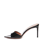 Mule Alixia in vernice<BR/> ALIXIA80 VERNICENERO GIULIANO GALIANO 