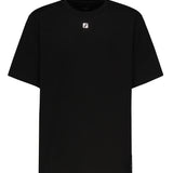 T-shirt in cotone con logo<BR/> FY0936 ARYYF0QA1 FENDI 