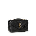 Borsa Loulou small in pelle di agnello trapuntata 801437 AAEAX1000 SAINT LAURENT 