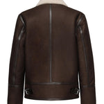 Giubbino con colletto shearling UJ971 PL0639UXXX737 DONDUP 