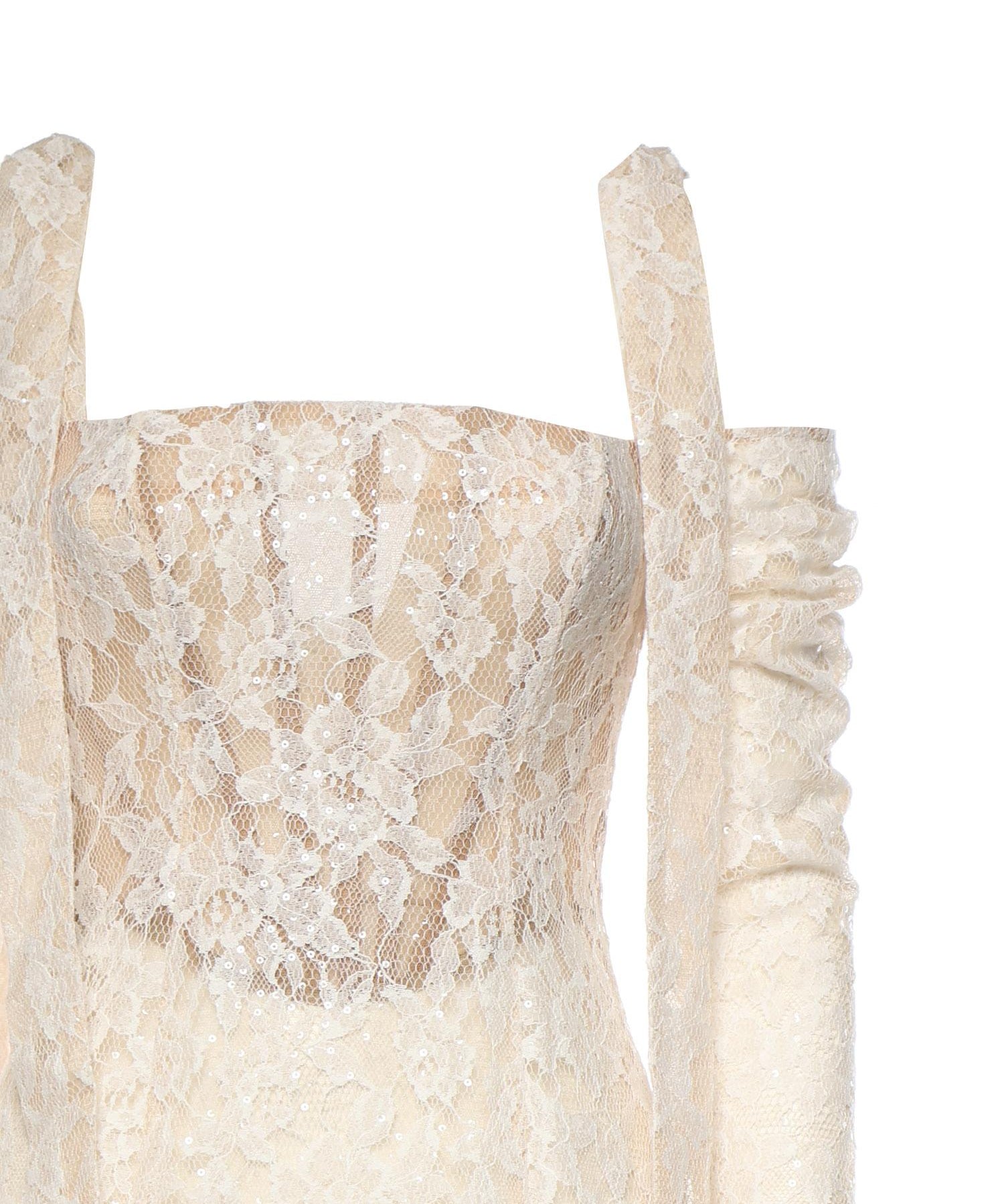 Abito lungo Camellia in pizzo GLSS26DRL08  GALIA LAHAV 