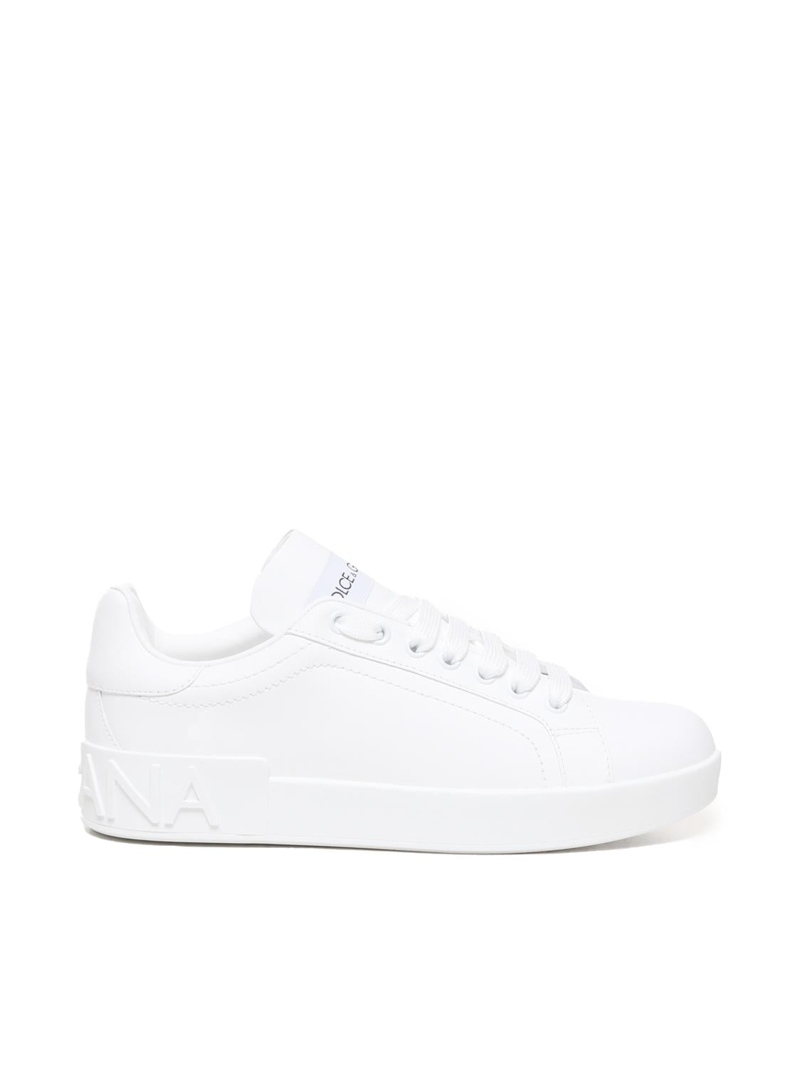 Sneakers Portofino in pelle CK1544 A106580001 DOLCE & GABBANA 