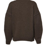 Maglione in lana con logo 115141 1078 ROTATE 