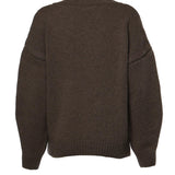 Maglione in lana con logo 115141 1078 ROTATE 