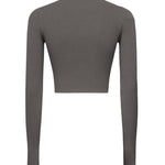 Maglia crop in viscosa crêpe 2511361243600 013 MAX MARA 