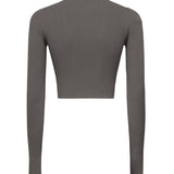 Maglia crop in viscosa crêpe 2511361243600 013 MAX MARA 