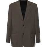 Blazer 'SB' in lyocell a quadri 850763 TTO382866 BALENCIAGA 