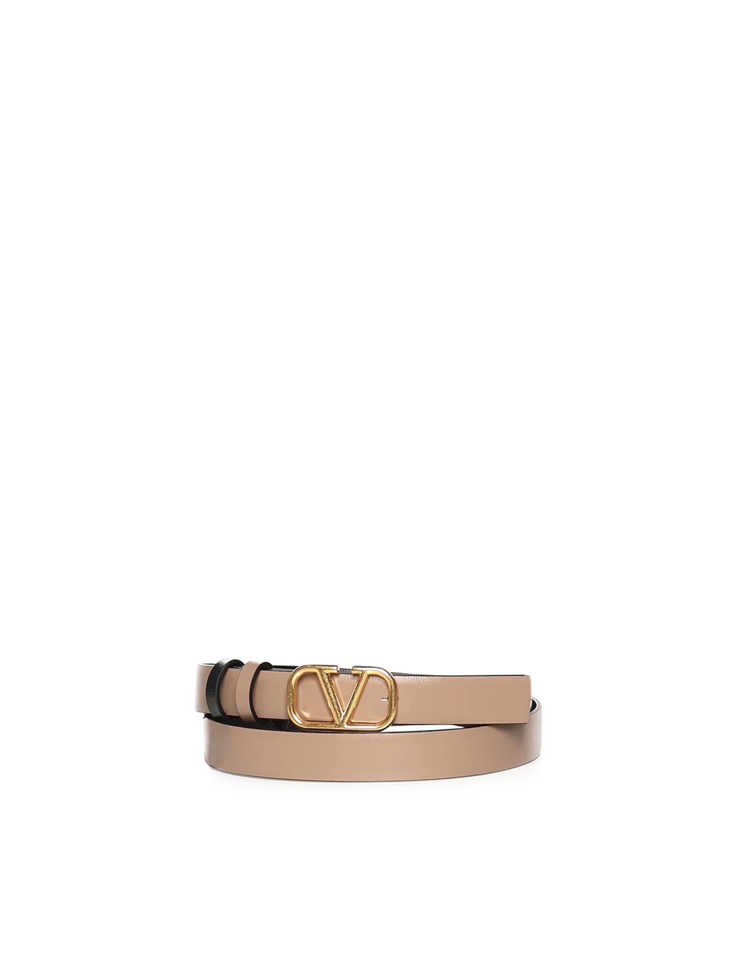 Cintura Reversibile VLogo Signature in vitello 8W2T0S12 ZFRLC8 VALENTINO GARAVANI 