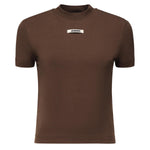 T-shirt in gros grain 24ETSW00133AJ00124 880 JACQUEMUS 