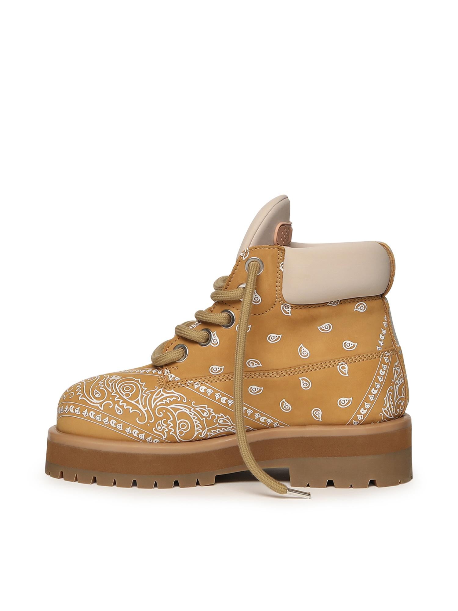 Stivaletto "Strada low bandana" DFM45012S0010PX YELLOW PDF CHANNEL 