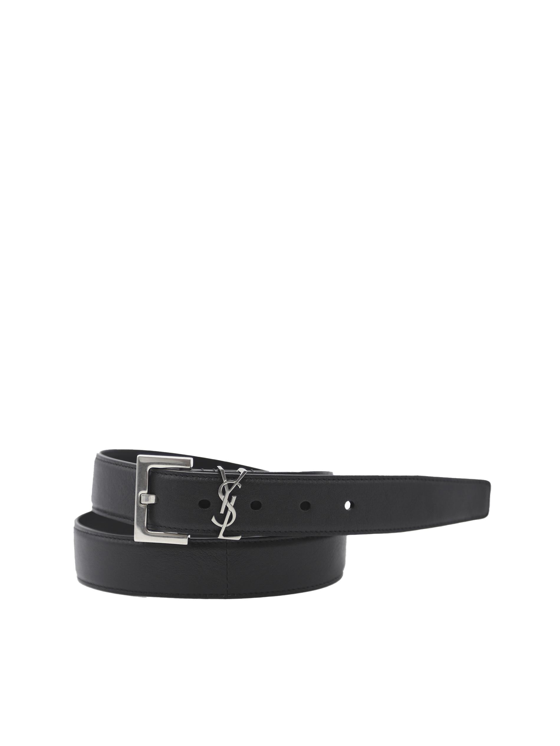 Cintura Cassandre in pelle 634440 BRM0E1000 SAINT LAURENT 