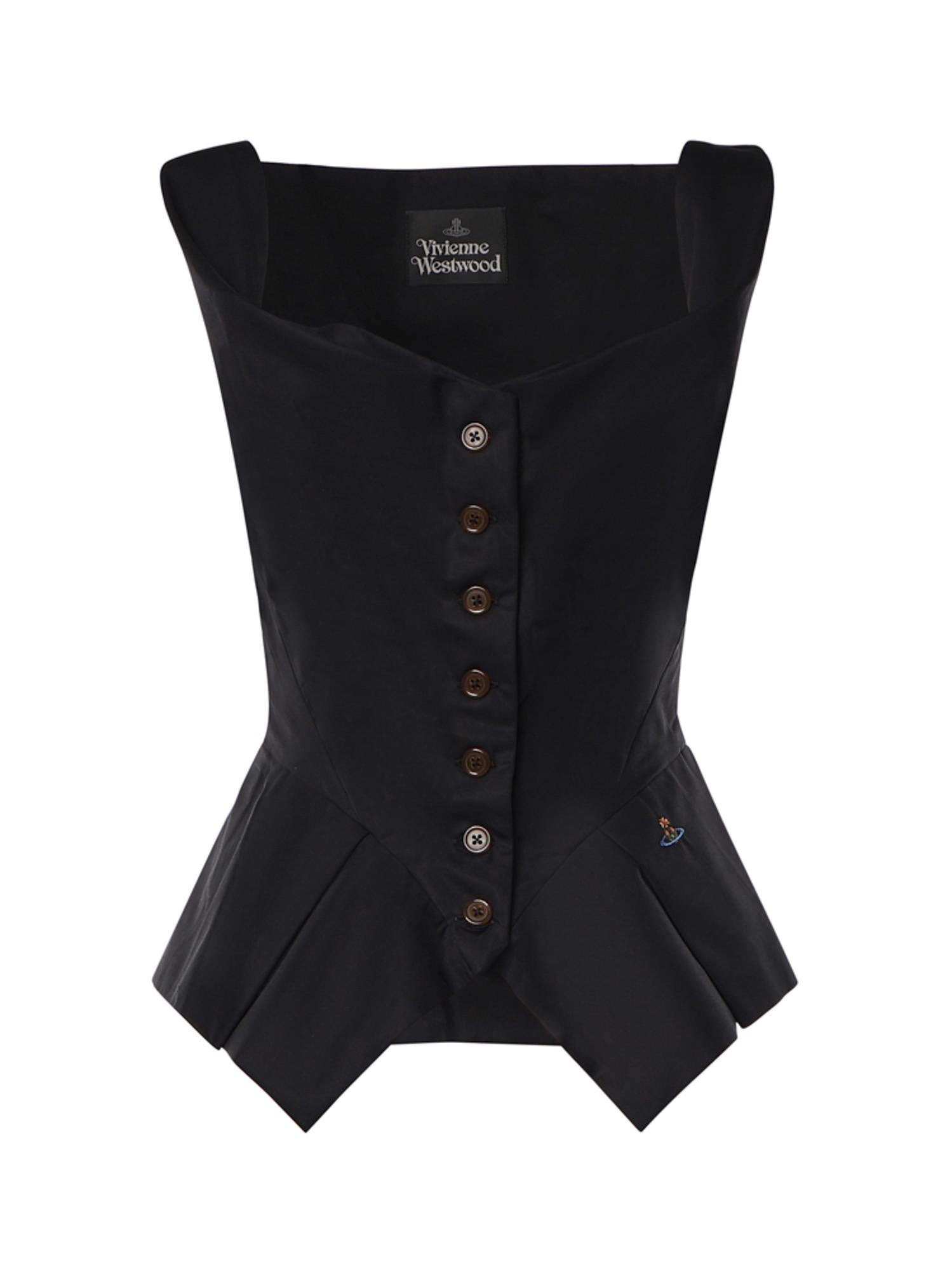 Gilet Monday in cotone 15050012 W009QN401 VIVIENNE WESTWOOD 