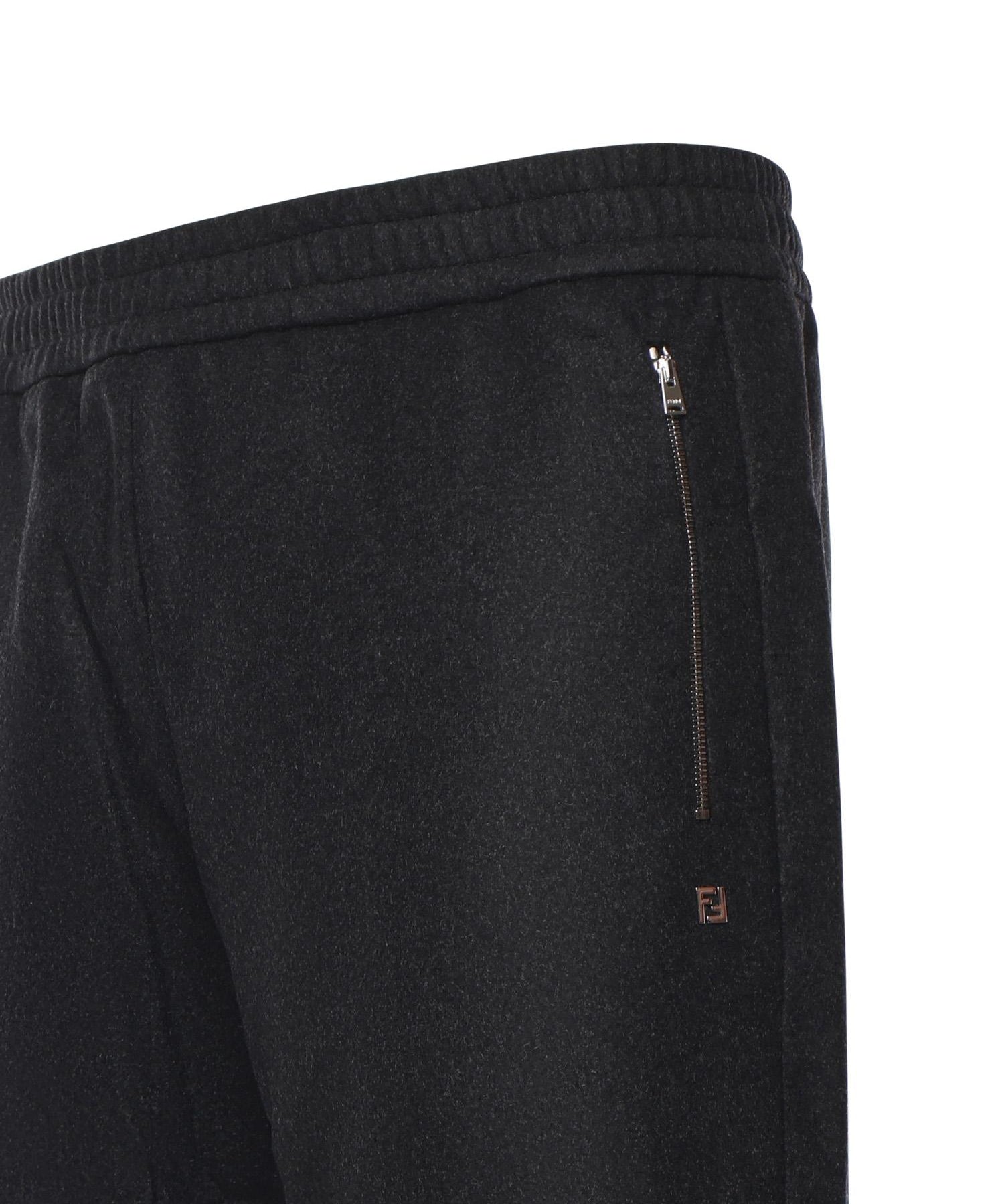 Pantaloni jogging in cashmere FAB935 AVINF0TY6 FENDI 