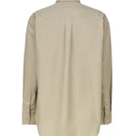 Camicia in cotone con logo sul fianco 8082303 .B7311 BURBERRY 