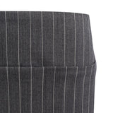 Minigonna in fresco di lana gessato G647 ES0080D903 DONDUP 