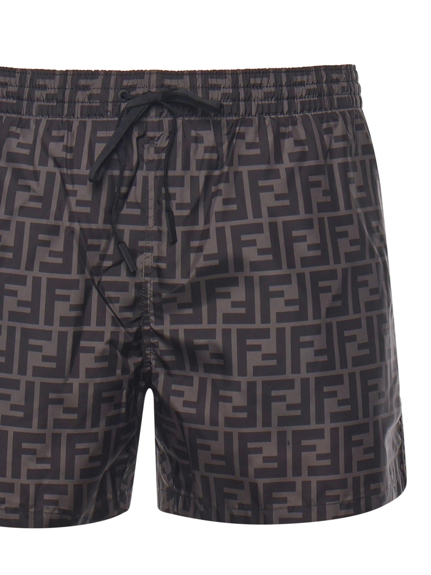 Costume da bagno FF Jacquard FXB077 A79FF0P9B FENDI 