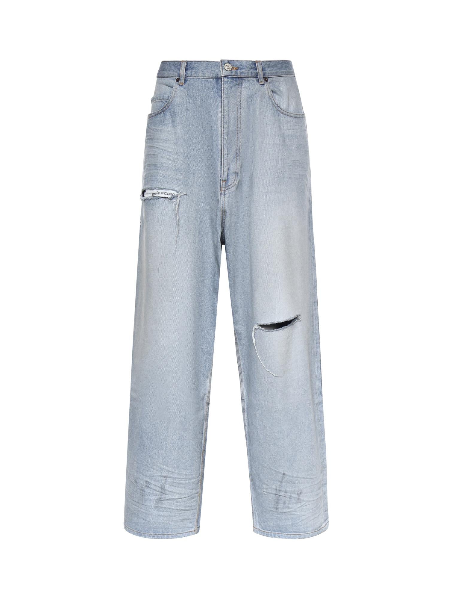 Jeans Minimal Baggy in denim 857216 TTWB14009 BALENCIAGA 